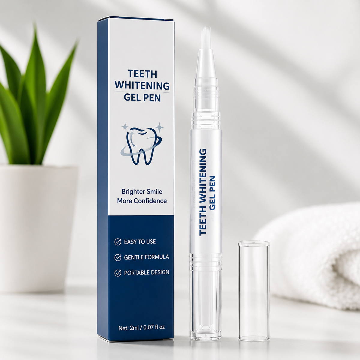 More Confident Smile—Anytime, Anywhere! - Teeth Whitening Gel Pen