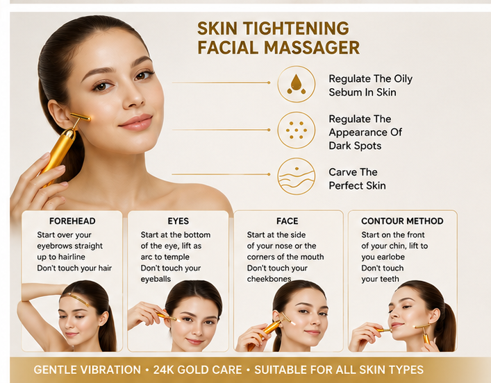 Facial Massager - Therapy for Youthful Glowing skin