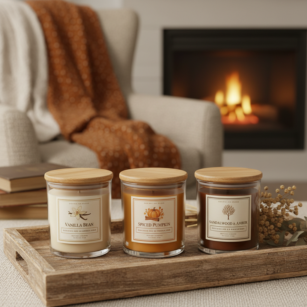 Scented Soy Candle Set